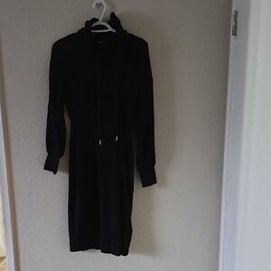 Express Black Long Sleeve Dress
